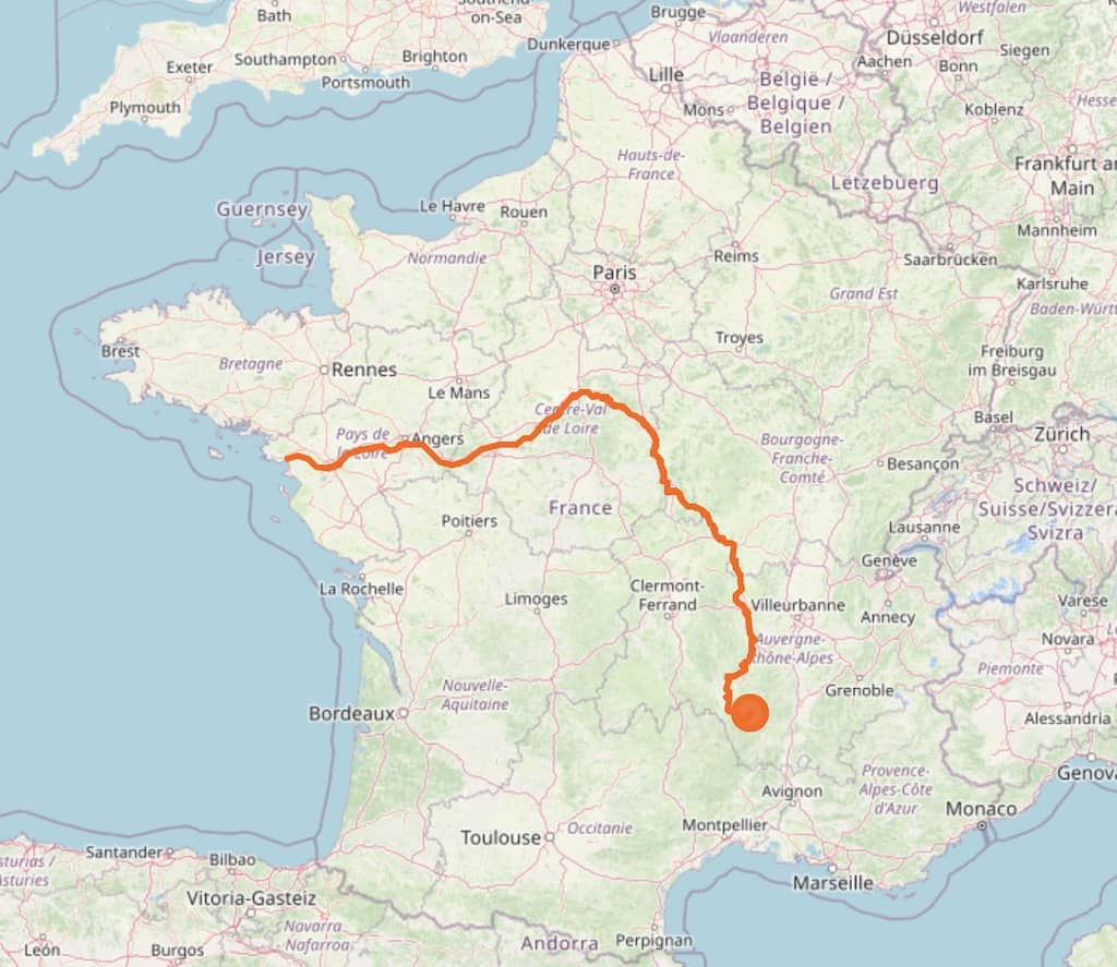 Quiz villes : au nord ou au sud de la Loire ?