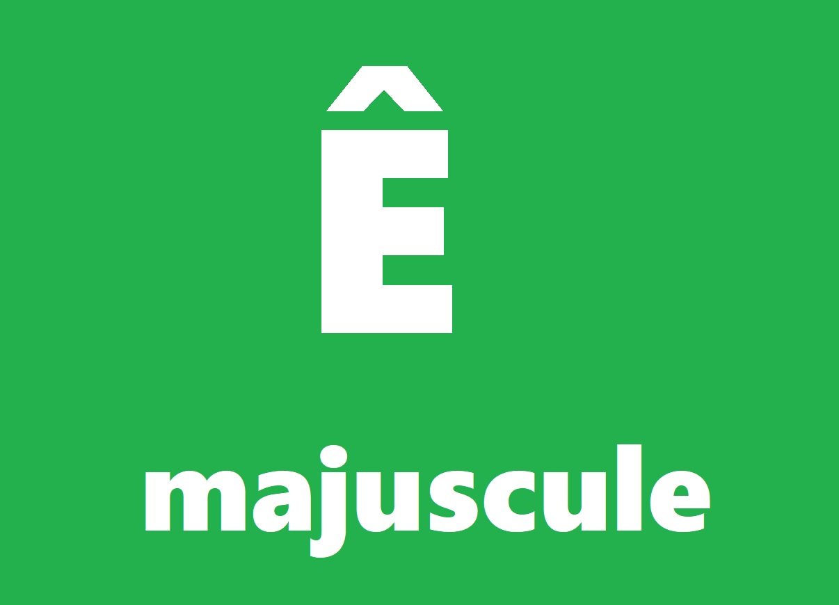 Taper &laquo; &Ecirc; &raquo; majuscule sur windows PC et MAC / Clavier AZERTY ou QWERTY