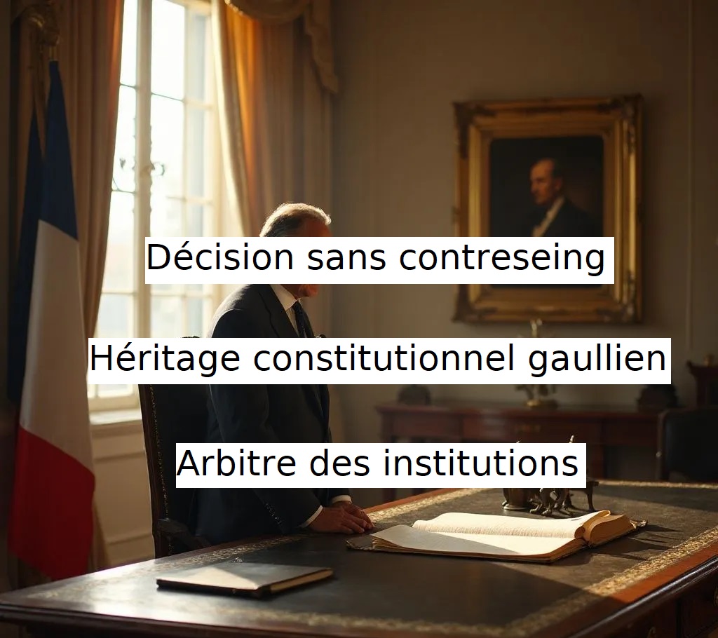 Les pouvoirs du président de la République française