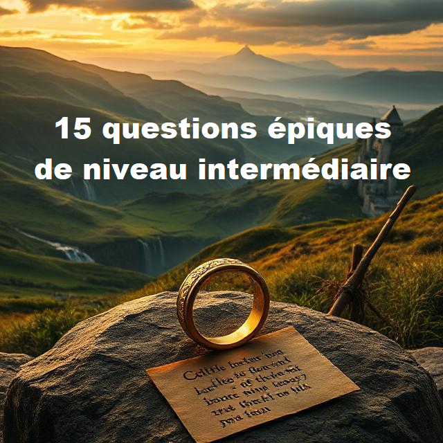 Quiz Seigneur des Anneaux