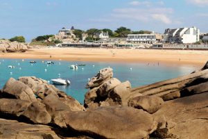 plage du Coz-Pors &agrave; Tr&eacute;gastel