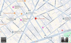 rue de courcelles Paris