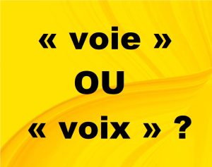 voie ou voix