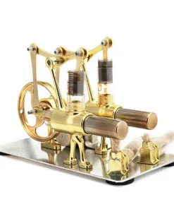 Moteur Stirling double cylindre
