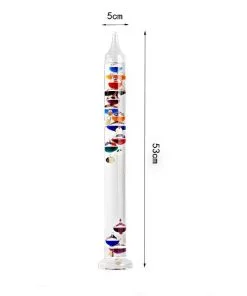 Thermomètre de Galilée grand modèle dimensions