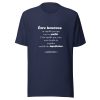 T-shirt unisexe classique écologique Citation Aristote