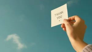 avec tous mes remerciements
