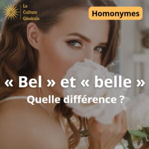 bel belle diff&eacute;rence