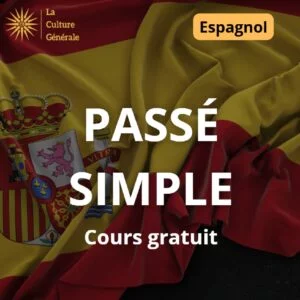 pass&eacute; simple espagnol