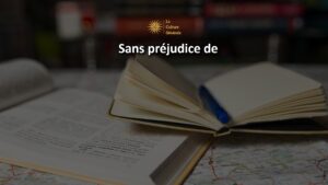 Sans pr&eacute;judice de