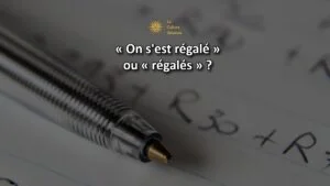 on s'est r&eacute;gal&eacute;