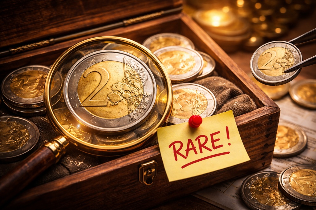 Les pi&egrave;ces de 2 euros rares &agrave; conna&icirc;tre