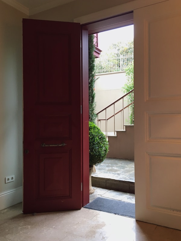 porte ouverte